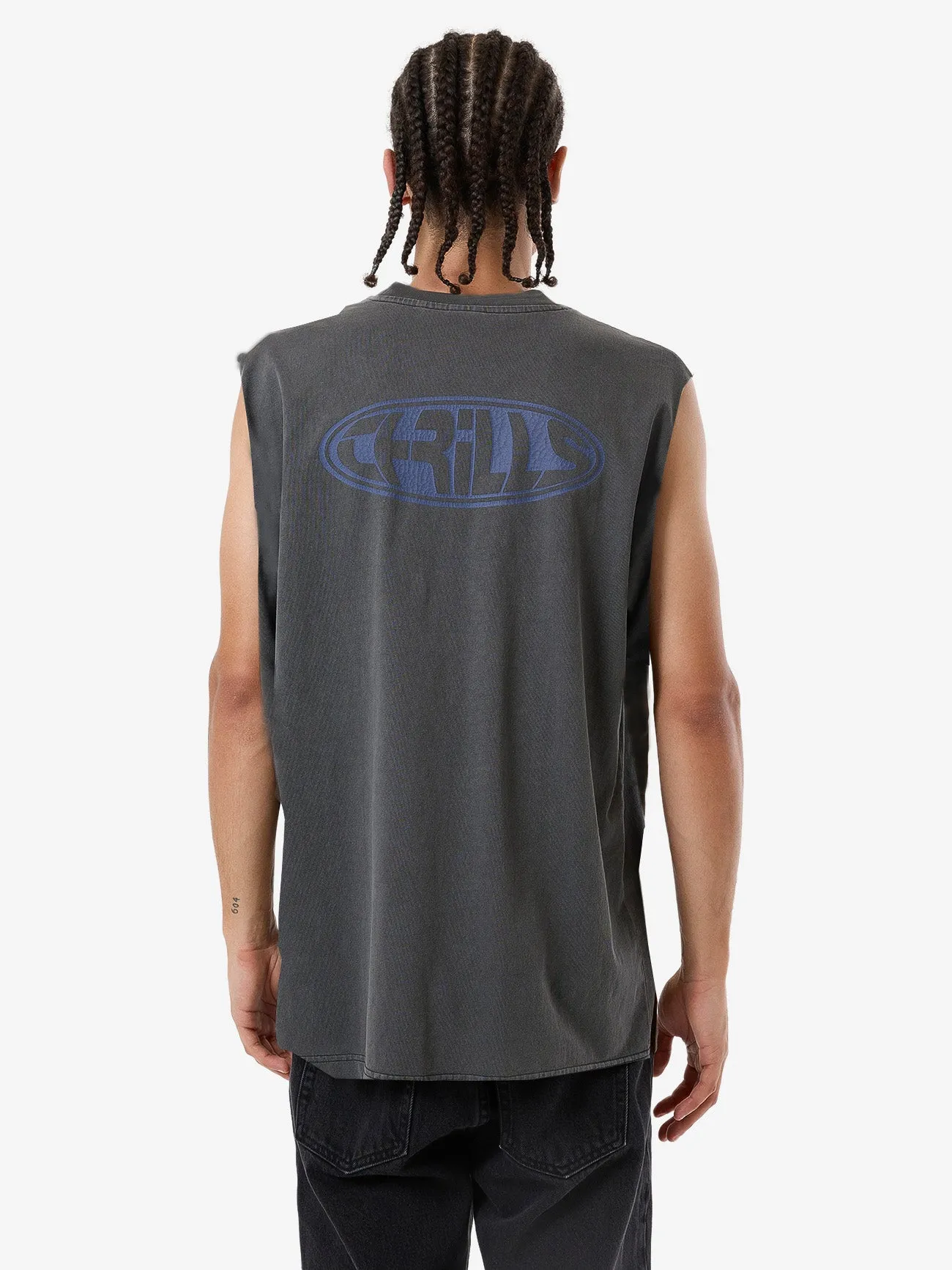 Shadow Merch Fit Muscle Tee - Merch Black sold by Thrills product image thumbnail 2