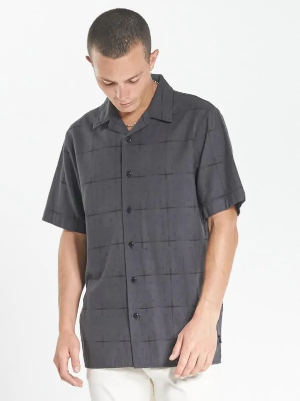 Non Sense Bowling Shirt - Black sold by Thrills