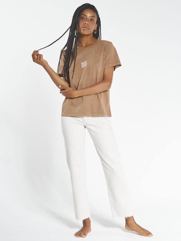 Thrills Unlimited Relaxed Tee - Tobacco sold by Thrills product image thumbnail 5