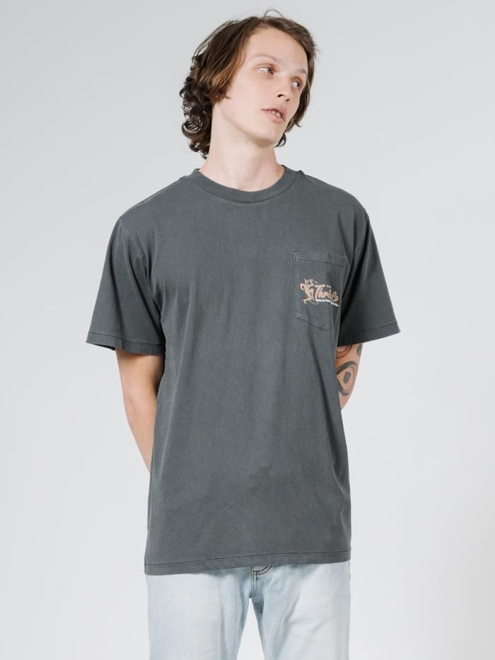 Hula Sinner Merch Fit Pocket Tee - Merch Black sold by Thrills