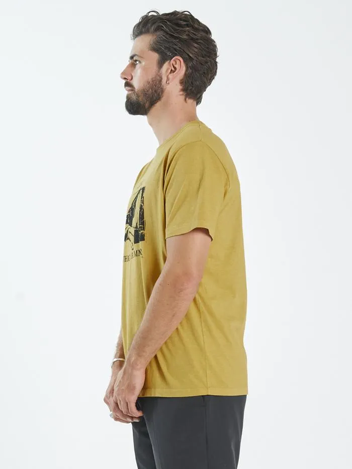 What A Bummer Merch Fit Tee - Mineral Yellow sold by Thrills product image thumbnail 3