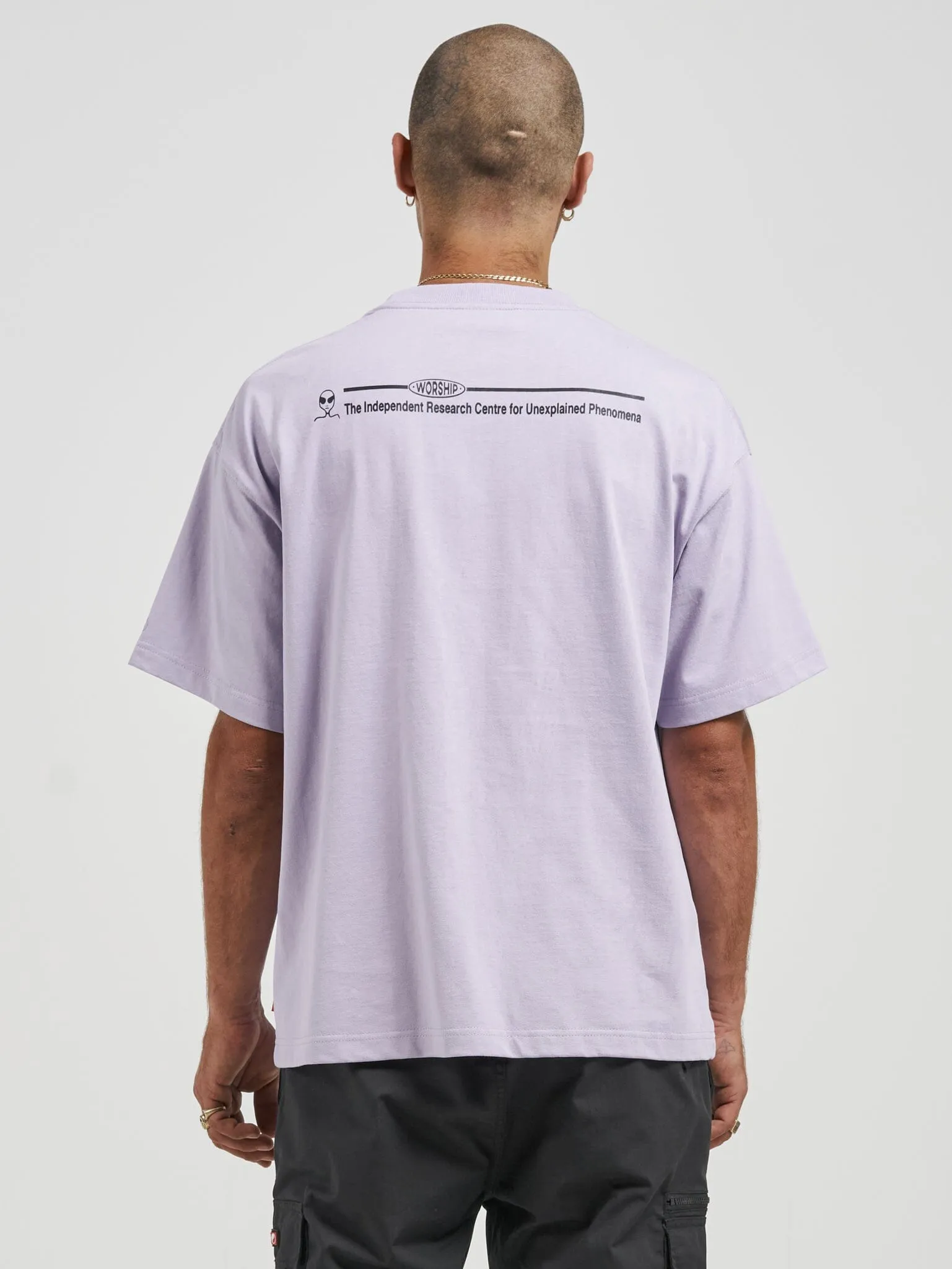 Zorg Oversize Tee - Lavender sold by Thrills product image thumbnail 5