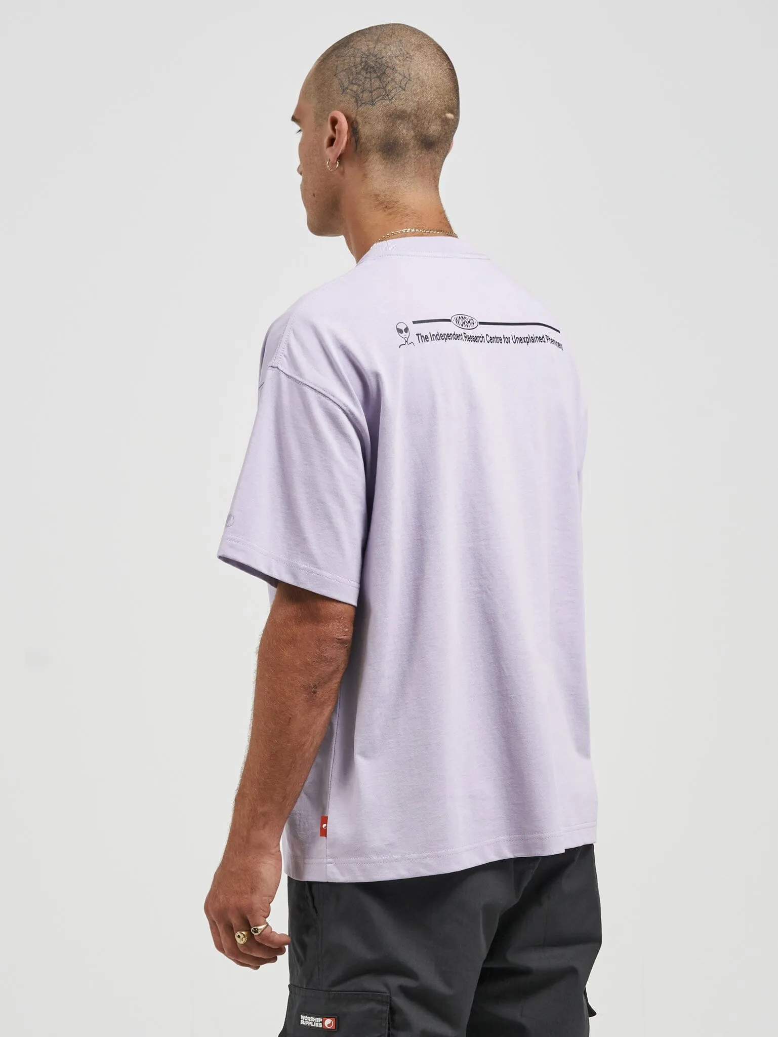 Zorg Oversize Tee - Lavender sold by Thrills product image thumbnail 4