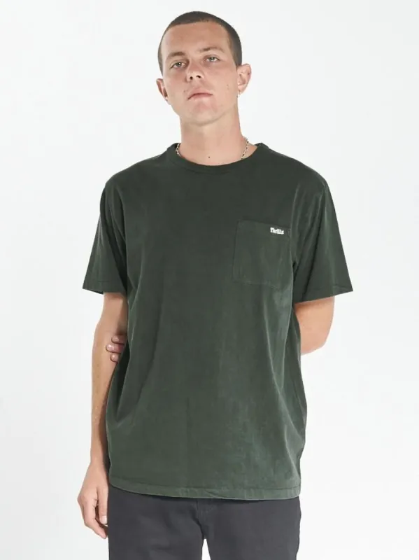 Situation Normal Merch Fit Pocket Tee - Dark Olive sold by Thrills