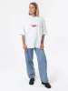 Full Ride Oversized Tee - White Marle sold by Thrills