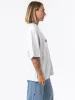 Full Ride Oversized Tee - White Marle sold by Thrills