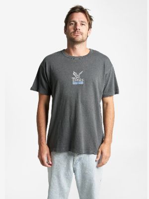 Landed Merch Fit Tee - Merch Black sold by Thrills