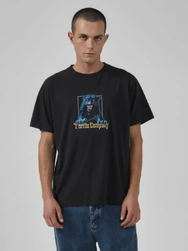 Sanctuary Merch Fit Tee - Washed Black sold by Thrills