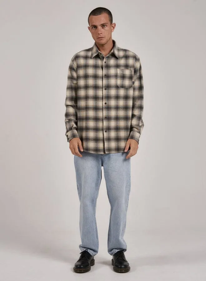 Barrio Flannel Shirt - Tarmac sold by Thrills product image thumbnail 5