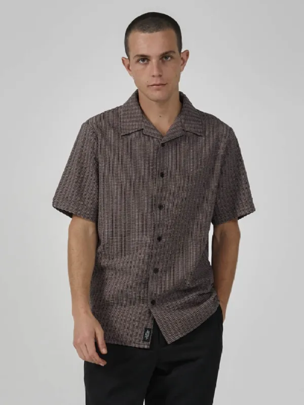 Paradise Code Bowling Shirt - Black sold by Thrills