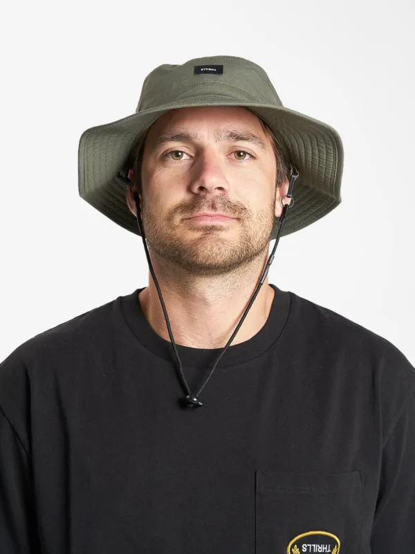 Thrills Boonie Hat - Army Green sold by Thrills