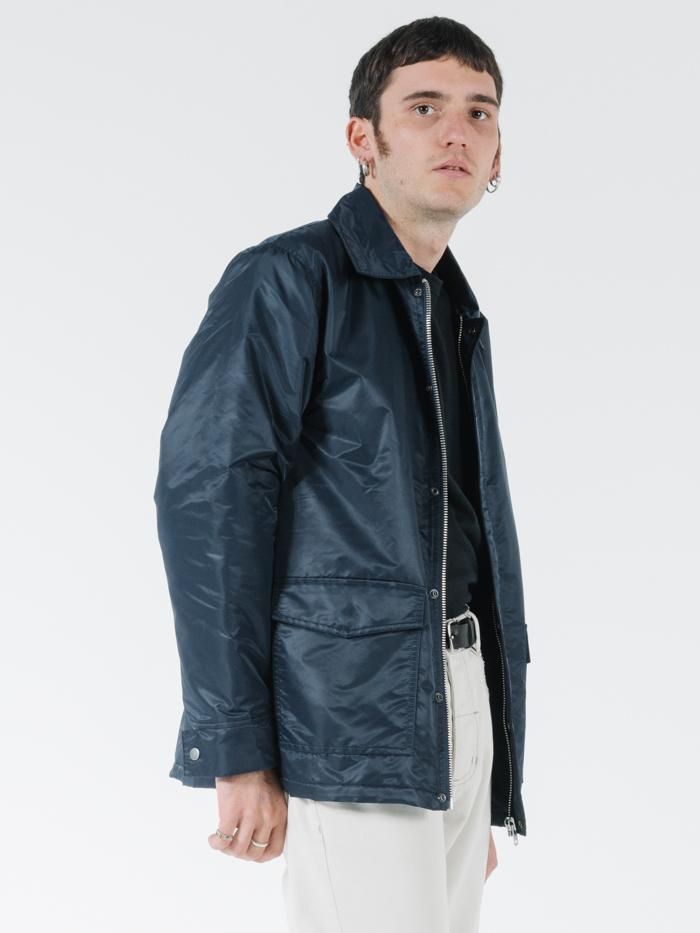 Station Jacket - Washed Navy sold by Thrills