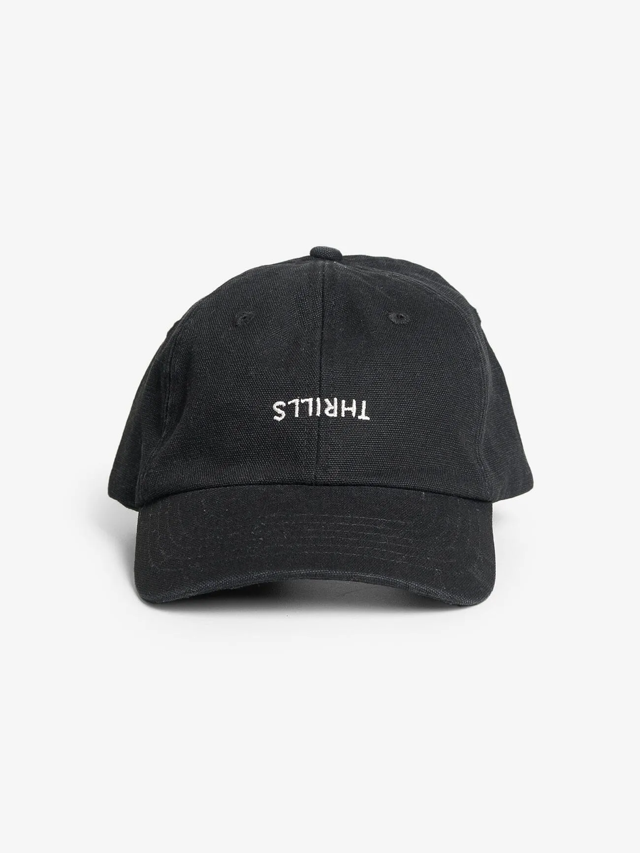 Minimal Thrills 6 Panel Cap - Merch Black sold by Thrills