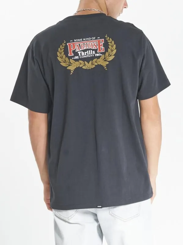 Speed Wreath Merch Fit Tee - Black sold by Thrills