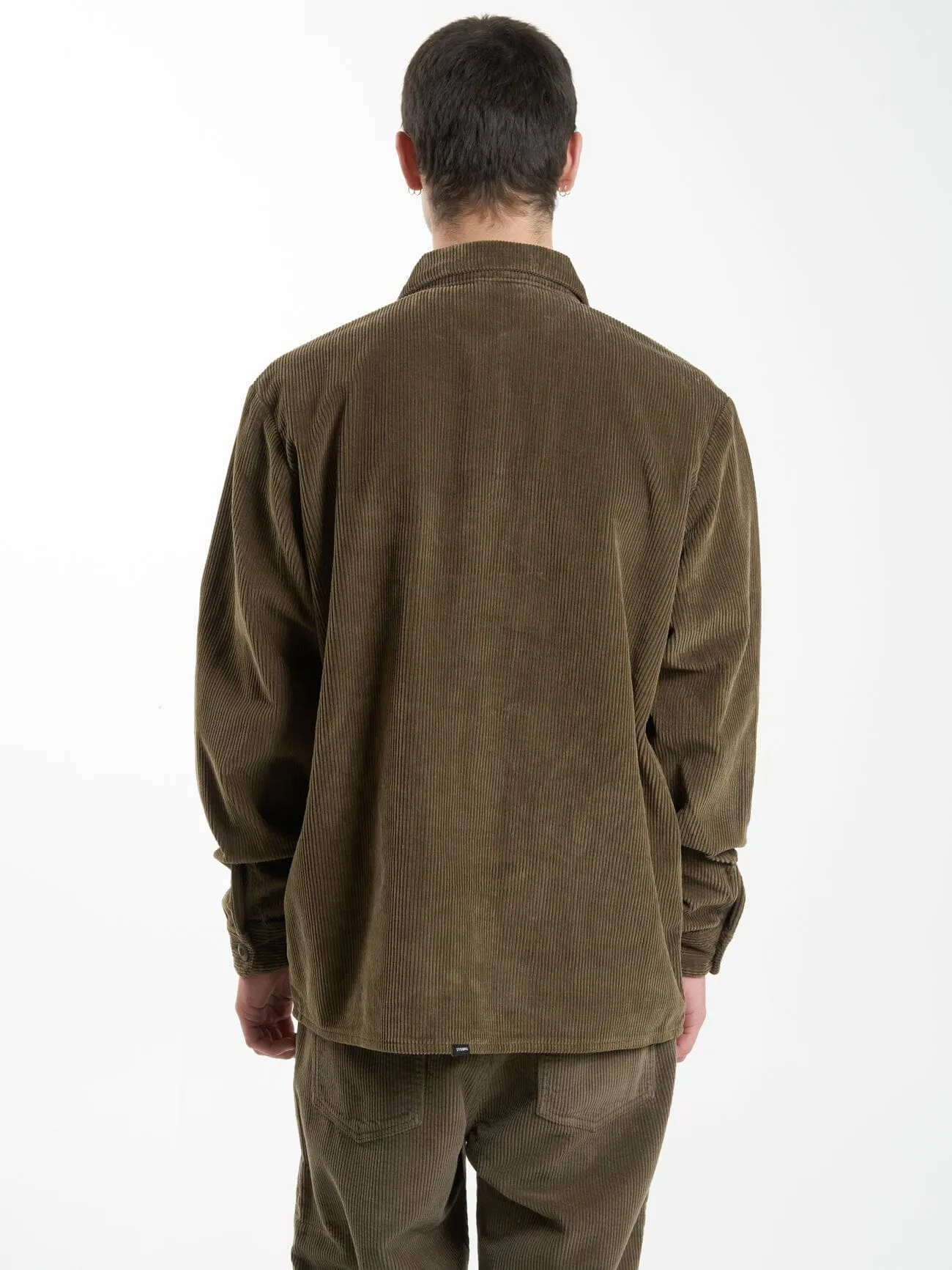 Thrills Labour Overshirt - Desert sold by Thrills product image thumbnail 2
