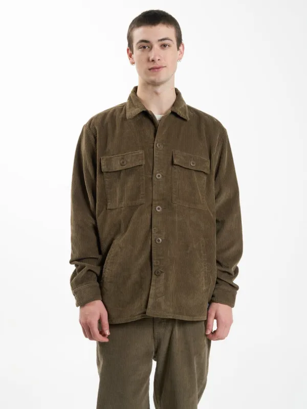 Thrills Labour Overshirt - Desert sold by Thrills