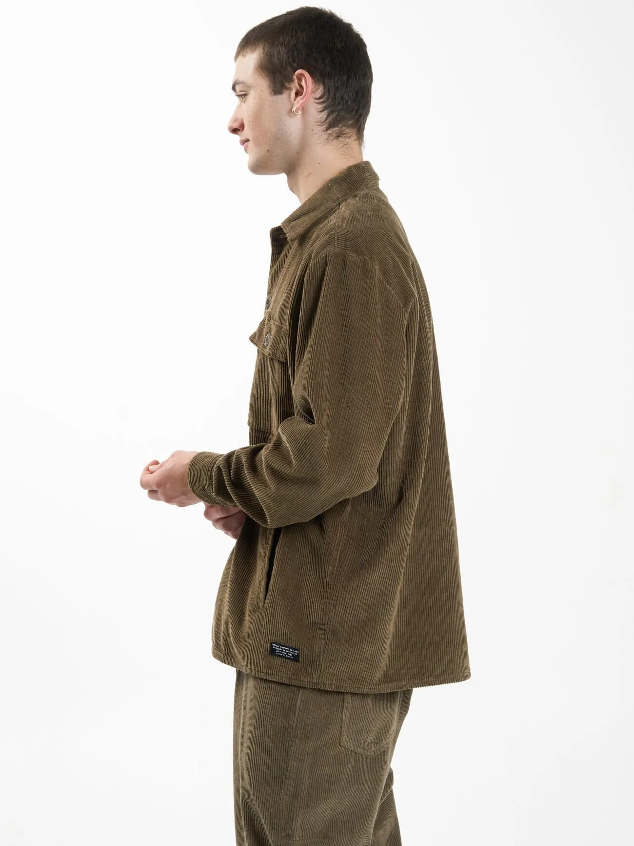 Thrills Labour Overshirt - Desert sold by Thrills product image thumbnail 3