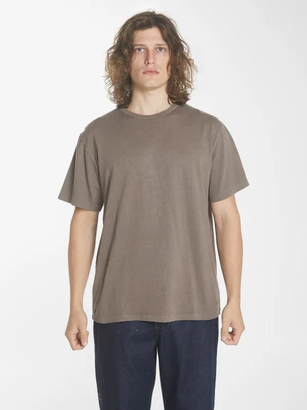 Hemp Thrills Embro Merch Fit Tee - Light Canteen sold by Thrills