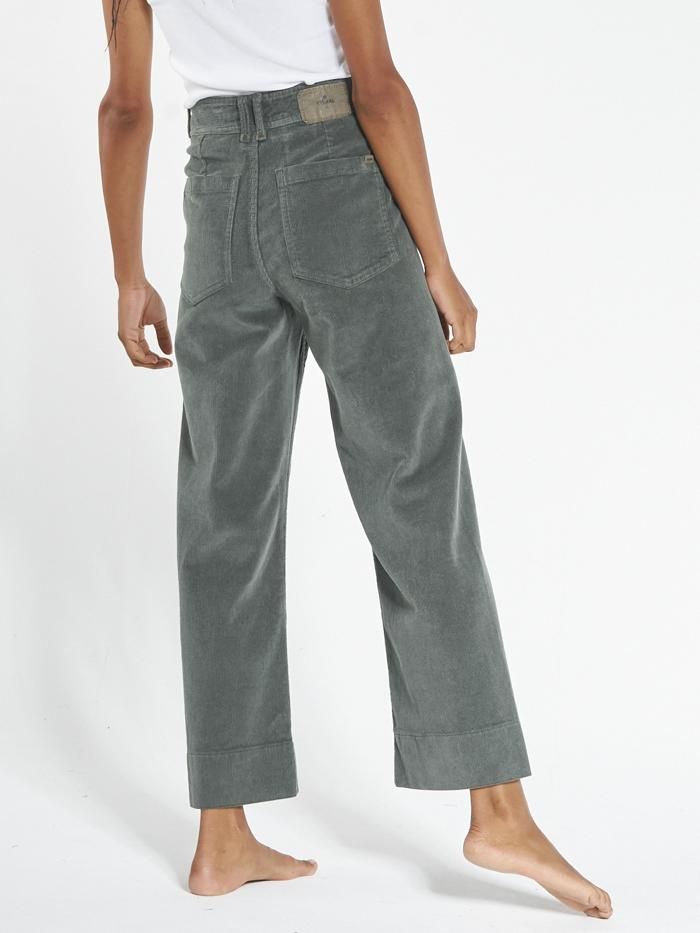 Belle Cord Pant - Lume Green sold by Thrills product image thumbnail 5