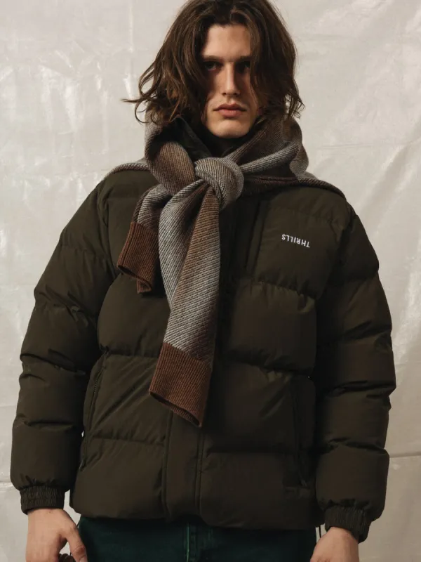 Thrills Union Puff Jacket - Tarmac sold by Thrills