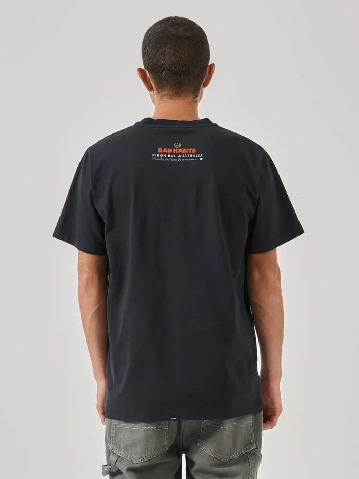 Royal Habits Merch Fit Tee - Twilight Black sold by Thrills product image thumbnail 2