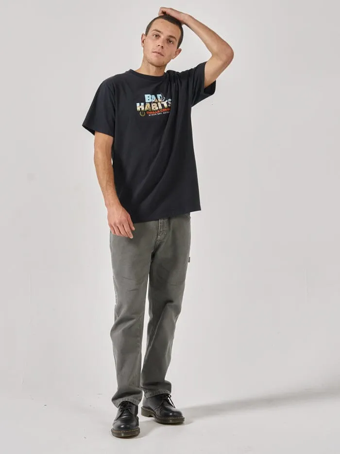 Royal Habits Merch Fit Tee - Twilight Black sold by Thrills product image thumbnail 5