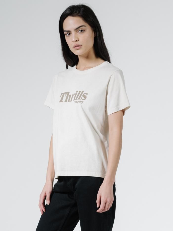 Ops Relax Fit Tee - Heritage White sold by Thrills product image thumbnail 5