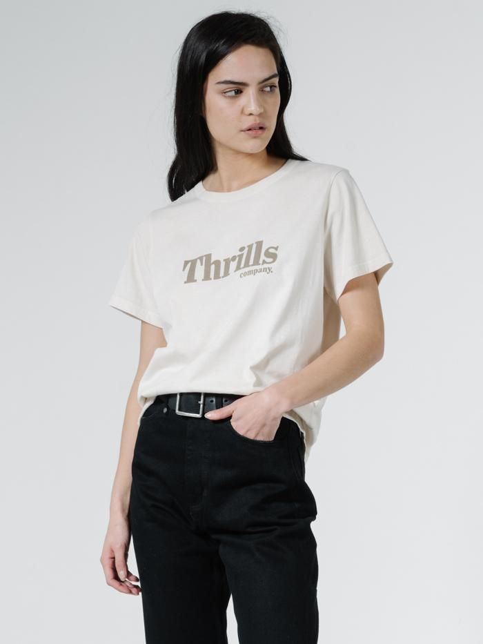 Ops Relax Fit Tee - Heritage White sold by Thrills