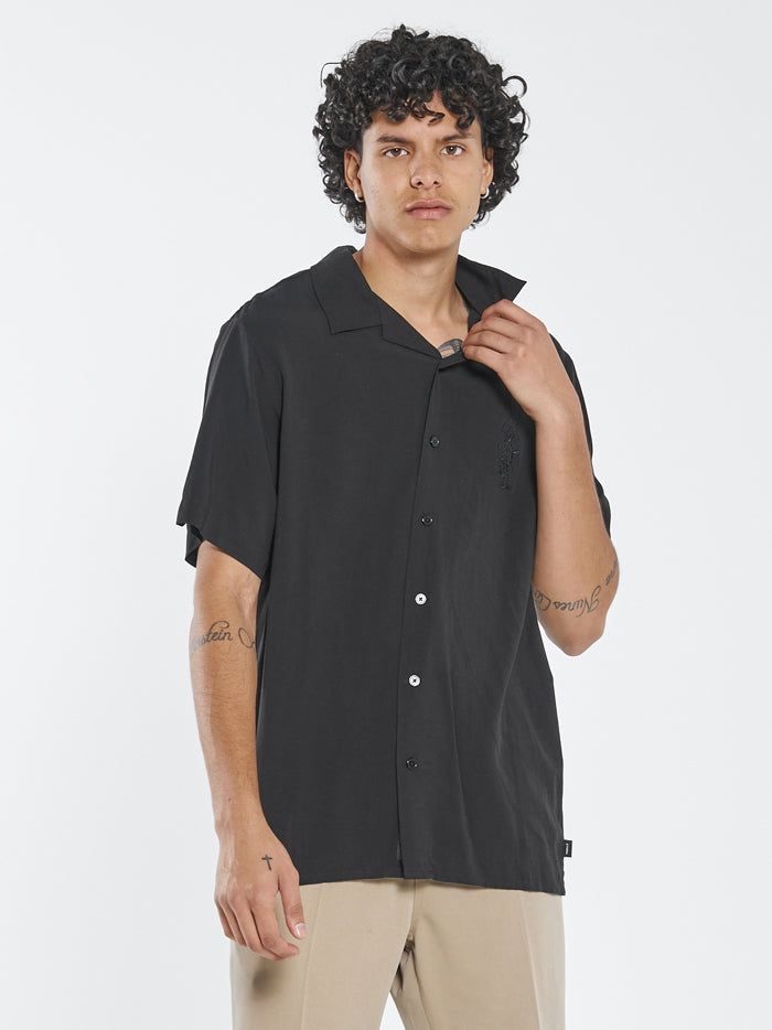 Unprepared Bowling Shirt - Black sold by Thrills product image thumbnail 4