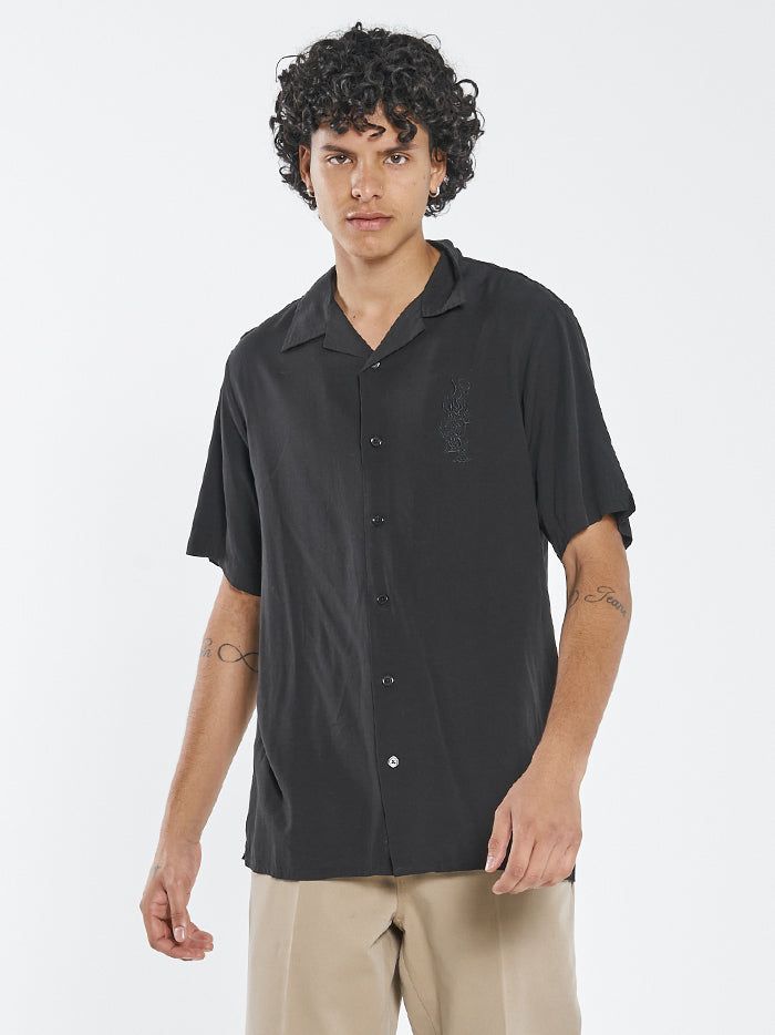 Unprepared Bowling Shirt - Black sold by Thrills product image thumbnail 2