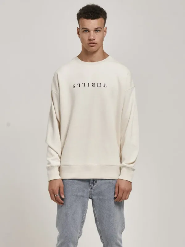 Chariot Embro Crew Neck Fleece - Unbleached sold by Thrills