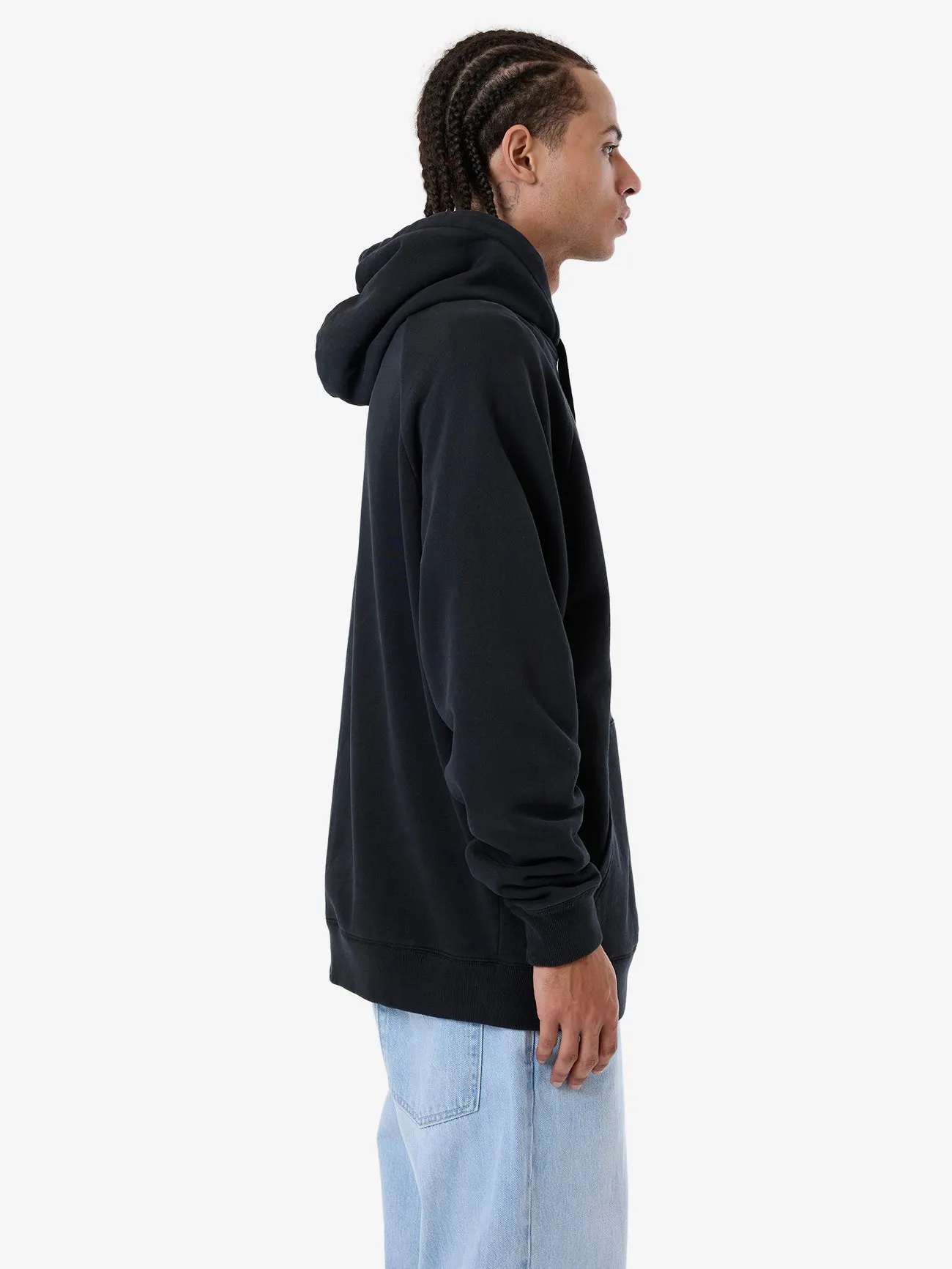 In Bloom Raglan Pull On Hood - Twilight Black sold by Thrills product image thumbnail 4