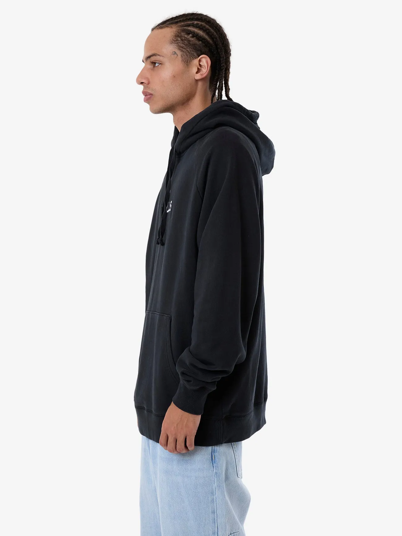 In Bloom Raglan Pull On Hood - Twilight Black sold by Thrills product image thumbnail 3