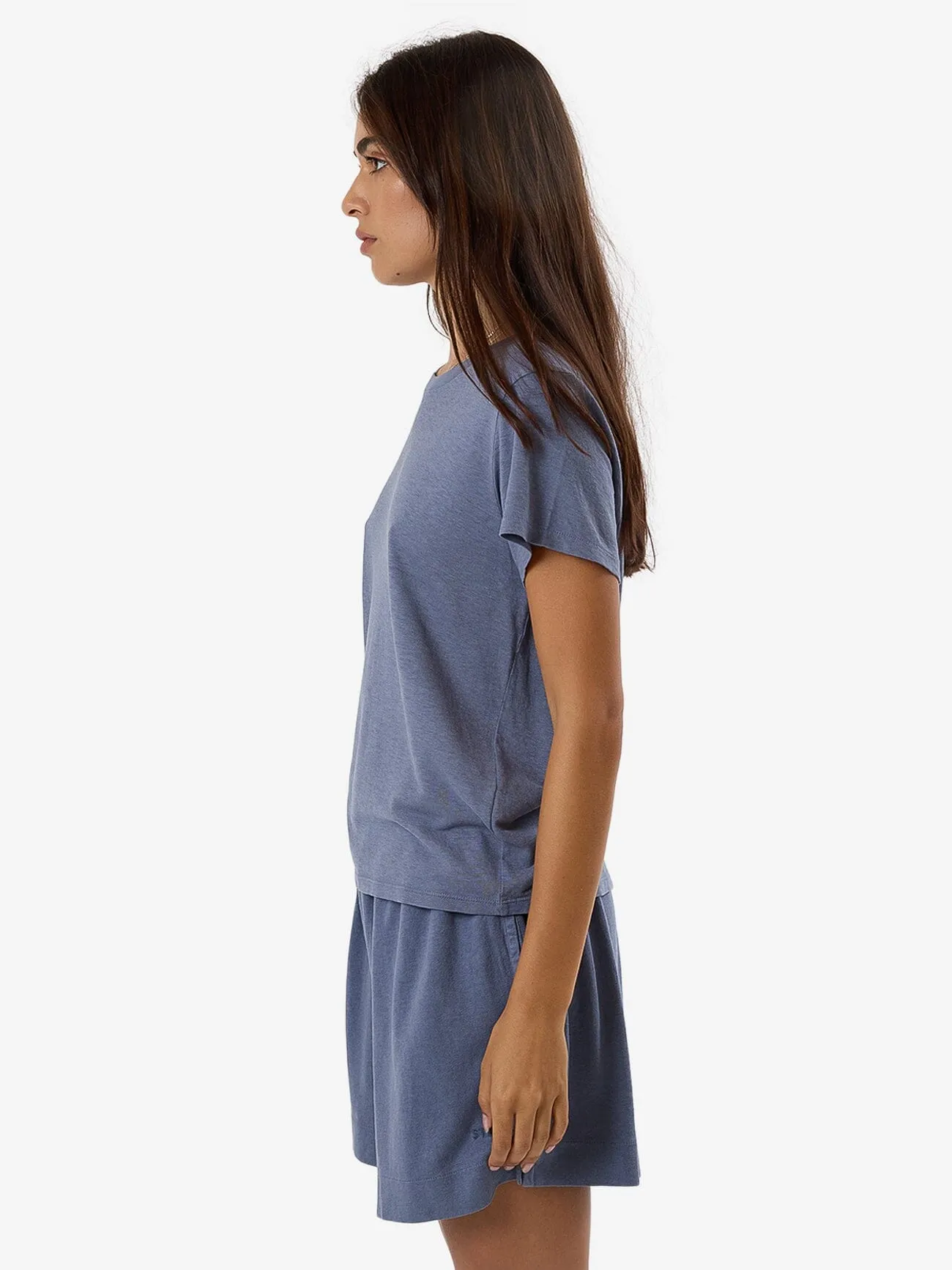 Hemp Everyday Tee - Folkstone Grey sold by Thrills product image thumbnail 3