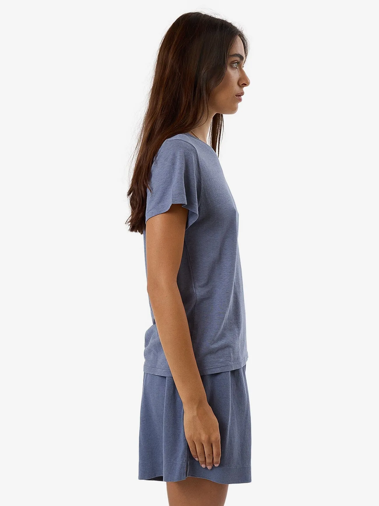 Hemp Everyday Tee - Folkstone Grey sold by Thrills product image thumbnail 4