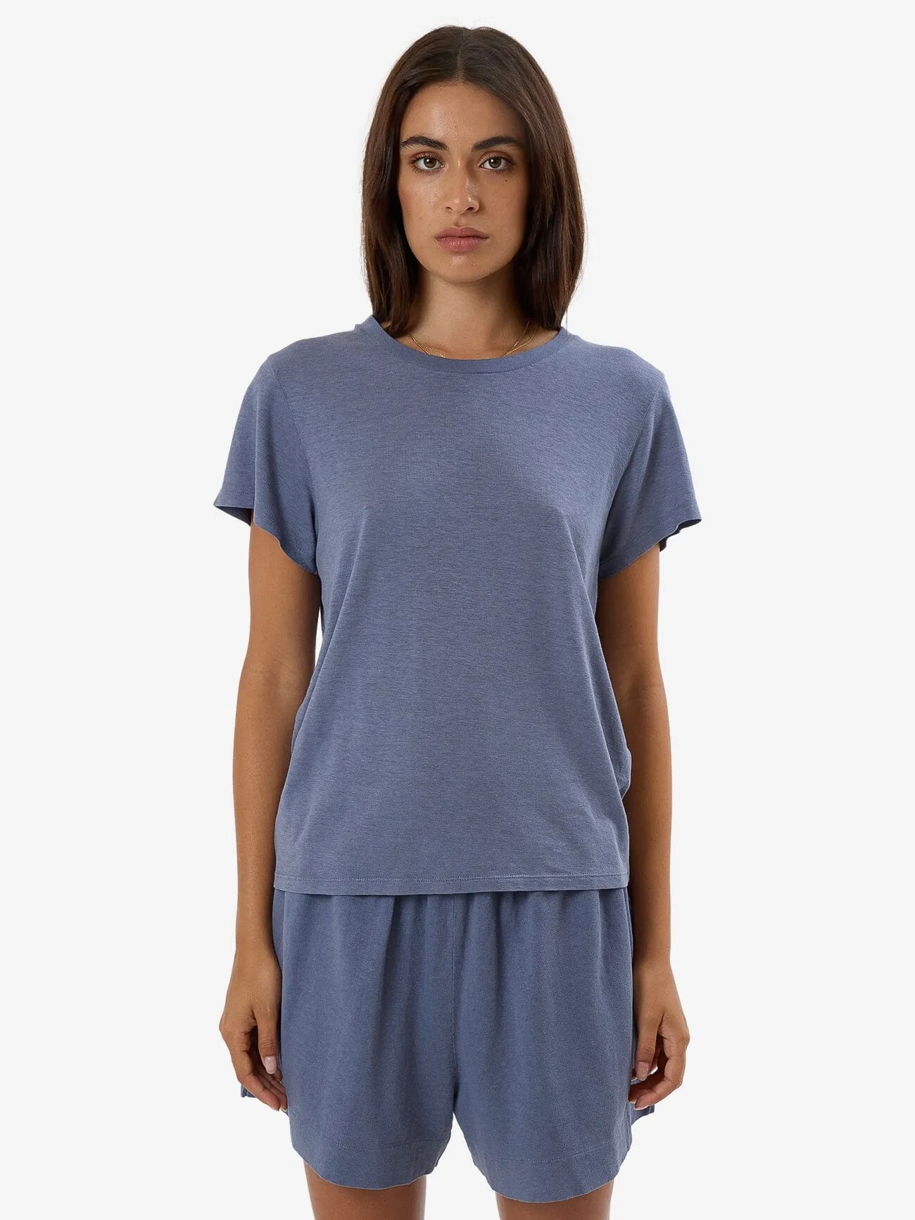 Hemp Everyday Tee - Folkstone Grey sold by Thrills