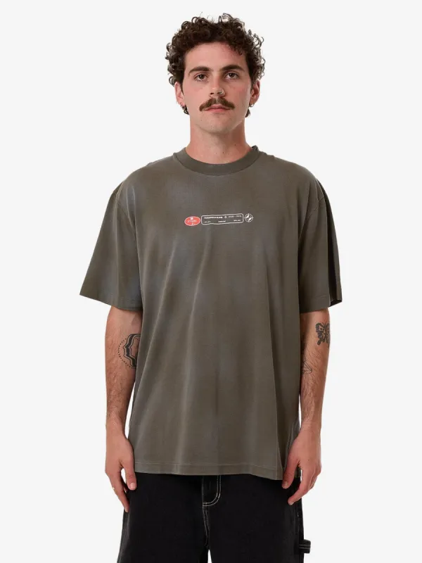 Issued Oversize Fit Tee - Grape Leaf Fade sold by Thrills