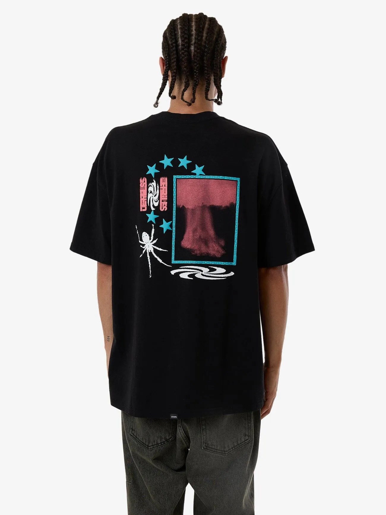 Firestarter Box Fit Oversize Tee - Black sold by Thrills product image thumbnail 2