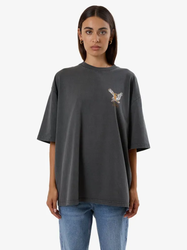Target Eyes Oversized Tee - Merch Black sold by Thrills