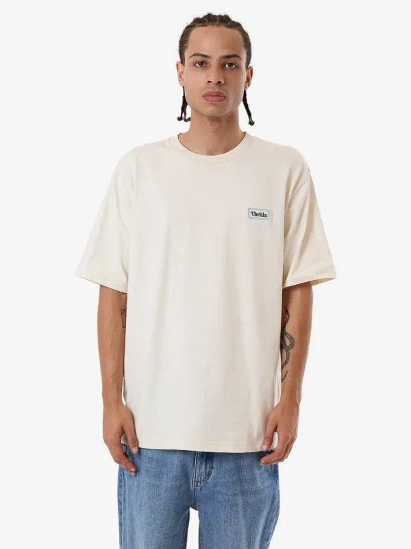 Terrace Oversize Fit Tee - Heritage White sold by Thrills