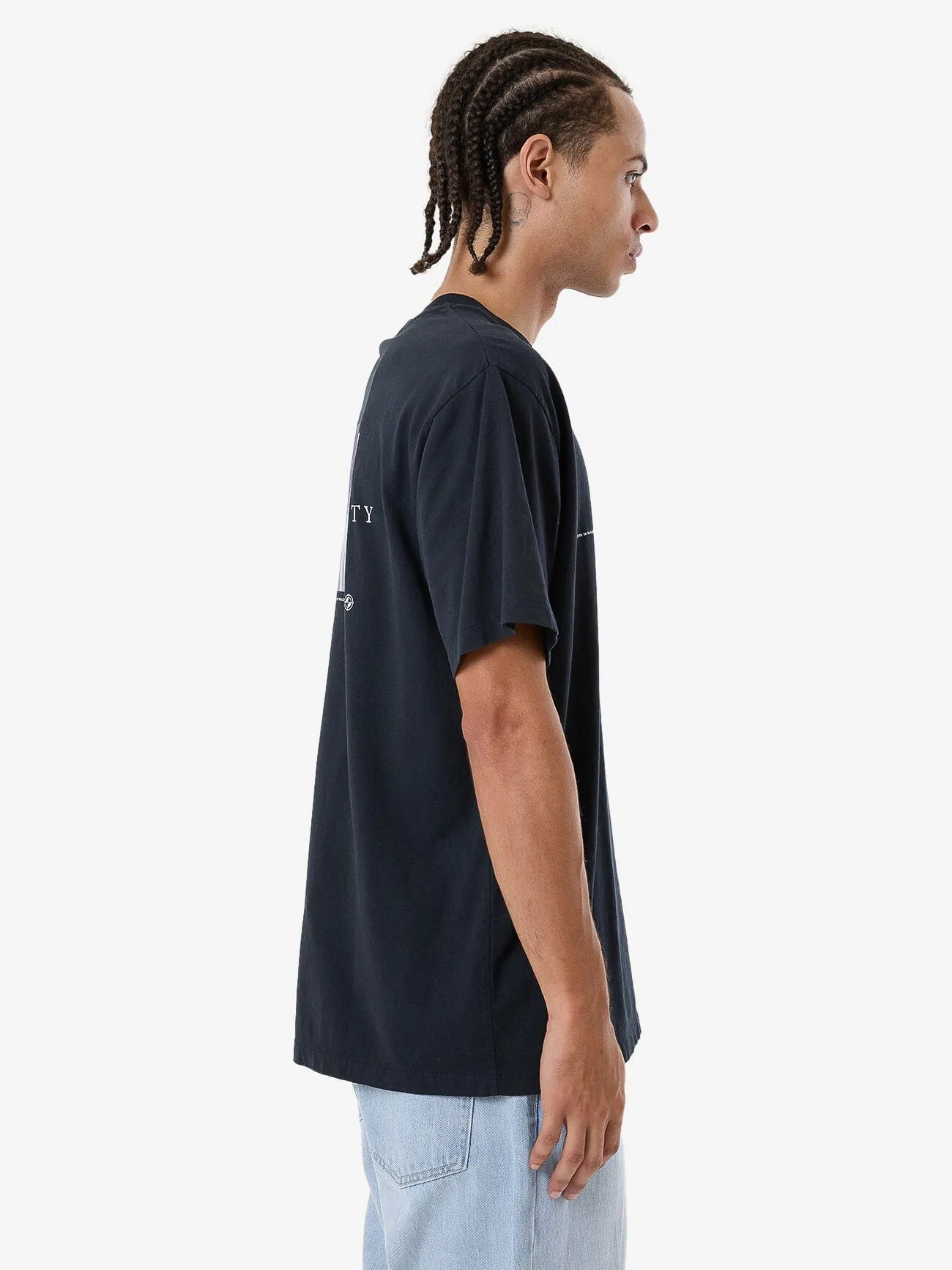 Shifting Sands Merch Fit Tee - Twilight Black sold by Thrills product image thumbnail 4