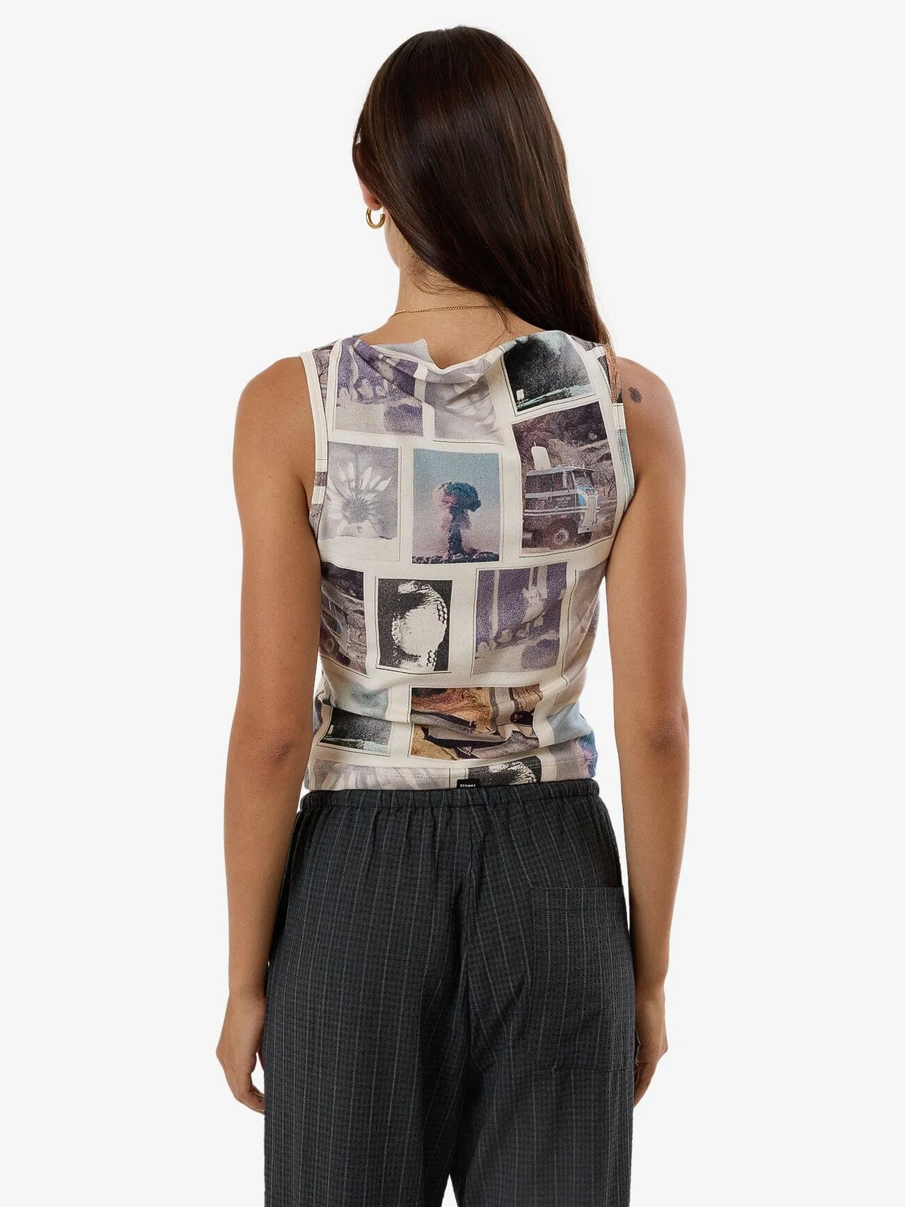 One Way Or Another Sabrina Tank - Heritage White sold by Thrills product image thumbnail 2