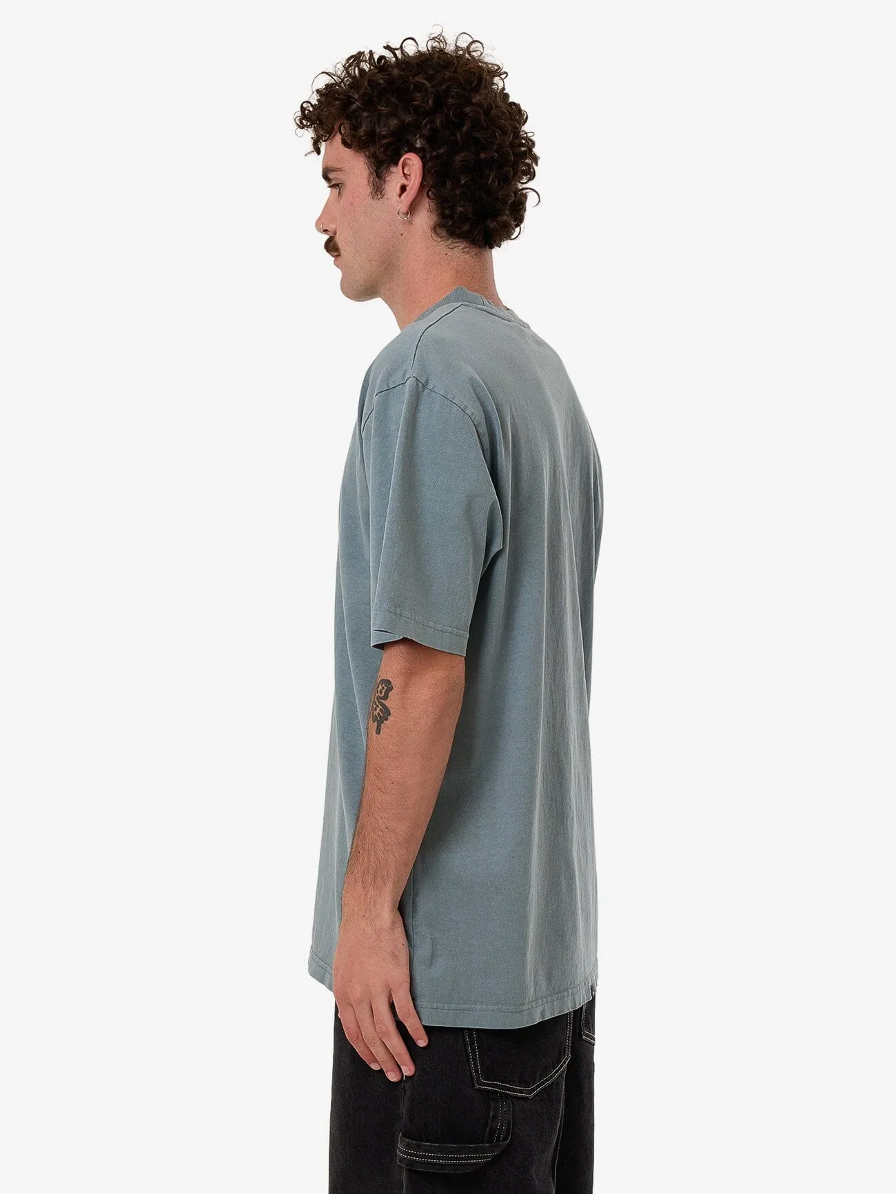Evolution Oversize Fit Tee - Stormy Sea sold by Thrills product image thumbnail 4