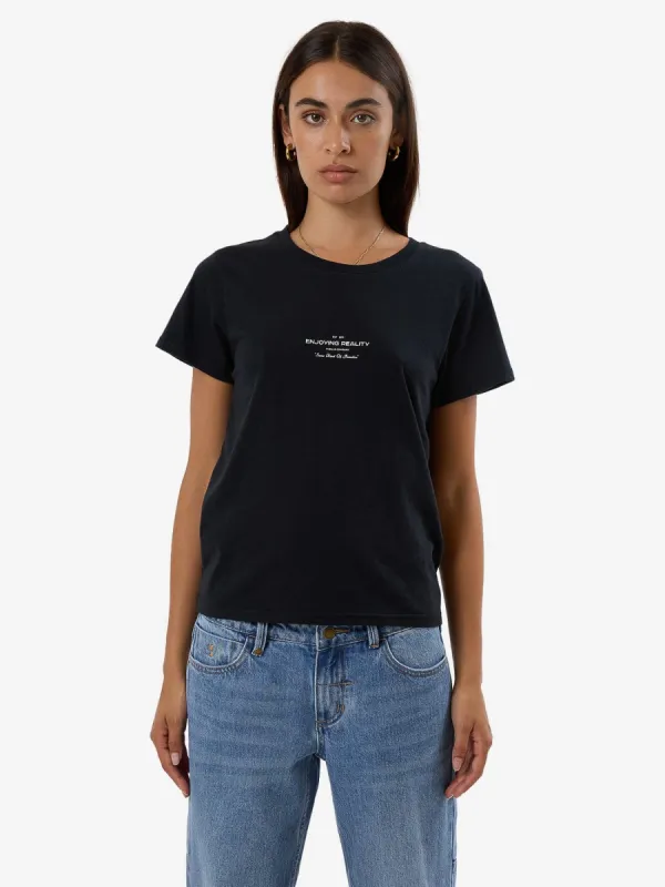 Acclaim Everyday Tee - Washed Black sold by Thrills