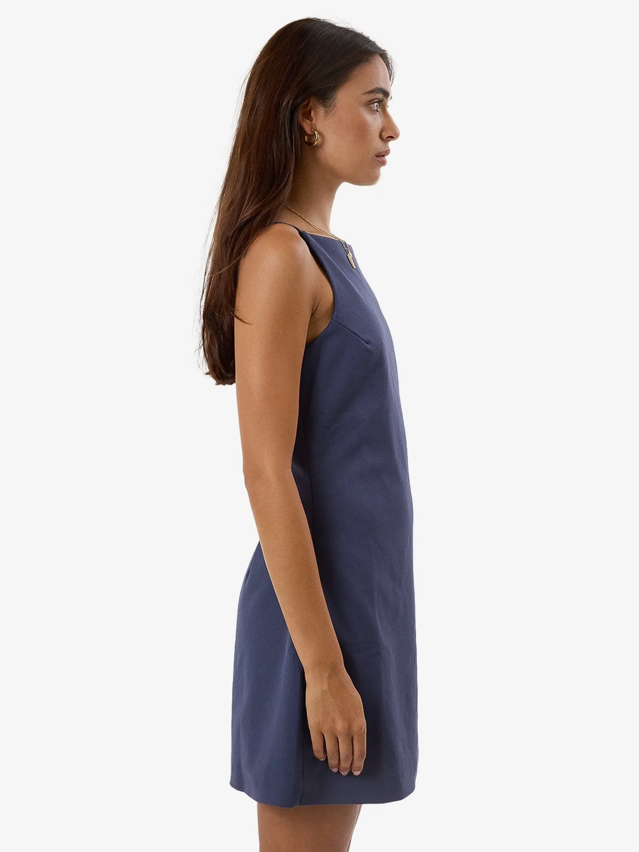 Alessia Mini Dress - Folkstone Grey sold by Thrills product image thumbnail 4