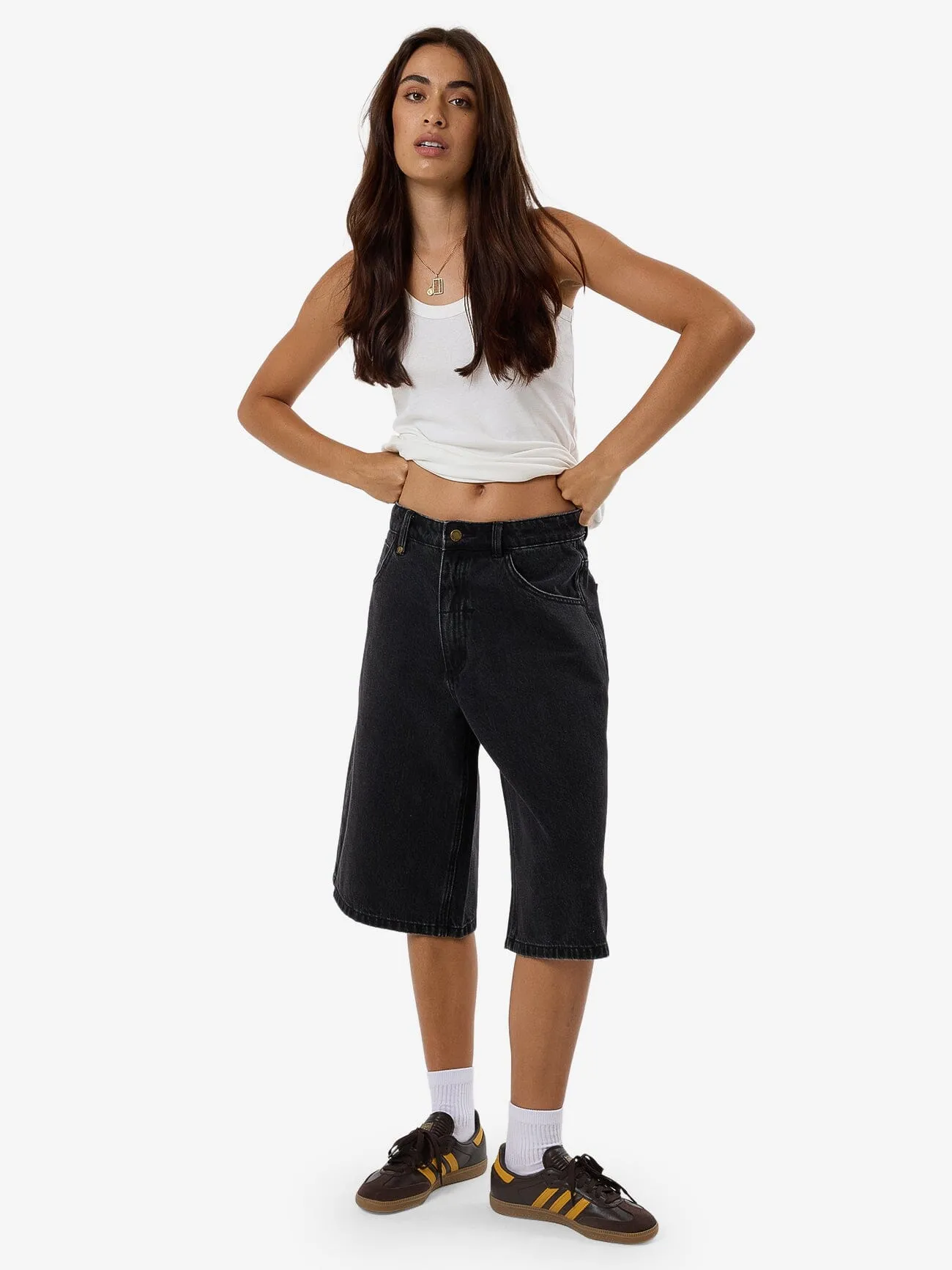 Darcy Short - Aged Black sold by Thrills product image thumbnail 5