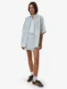 Darian Denim Shirt - Dirty Fade sold by Thrills