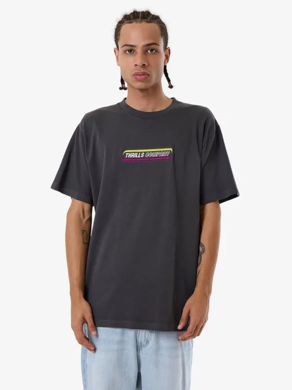 Blurr Embro Merch Fit Tee - Dark Charcoal sold by Thrills