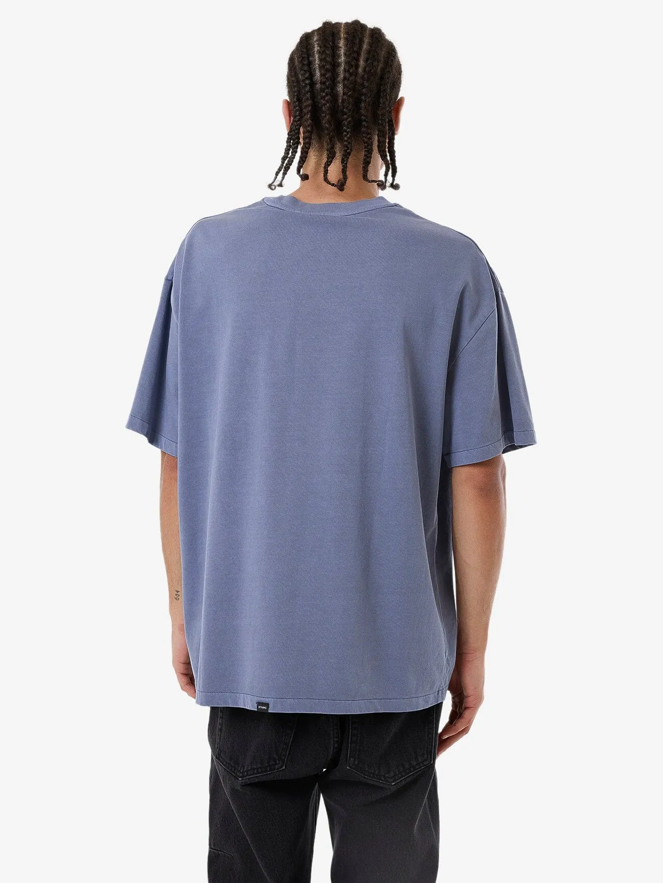 Chrome Steadfast Merch Fit Tee - Folkstone Grey sold by Thrills product image thumbnail 2