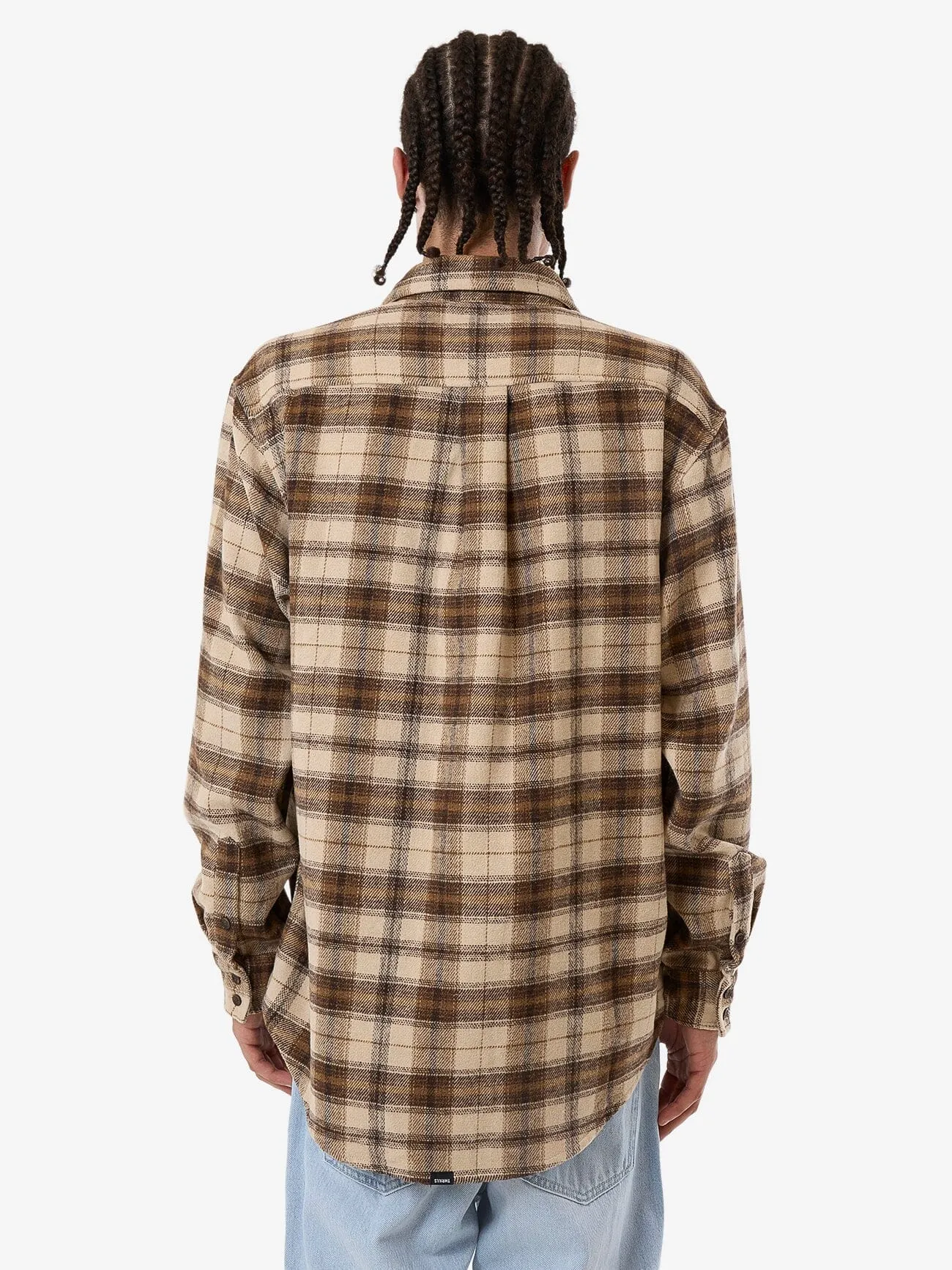 Barrio Flannel Shirt - Wren sold by Thrills product image thumbnail 2
